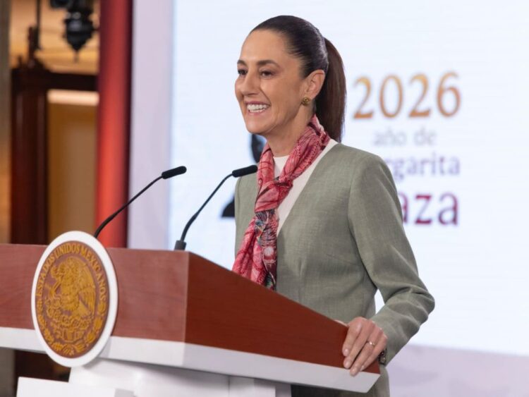 Mundial Social. Claudia Sheinbaum, conferencia del 10 de abril de 2026. AMEXI Foto Presidencia