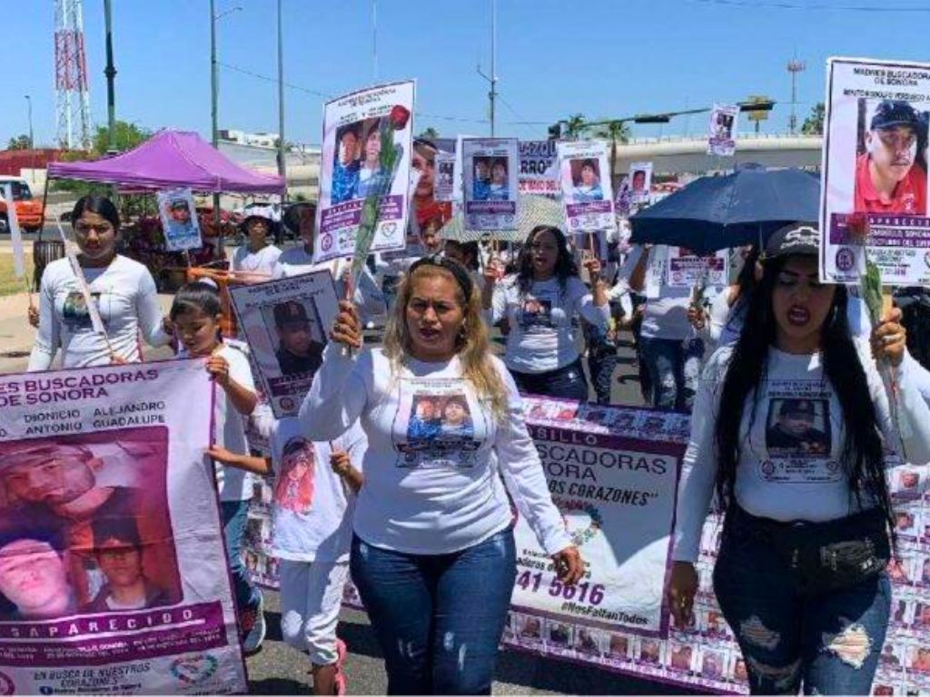 Crisis de desapariciones en México. Colectivos han localizado restos humanos antes que las autoridades. AMEXI Foto RRSS