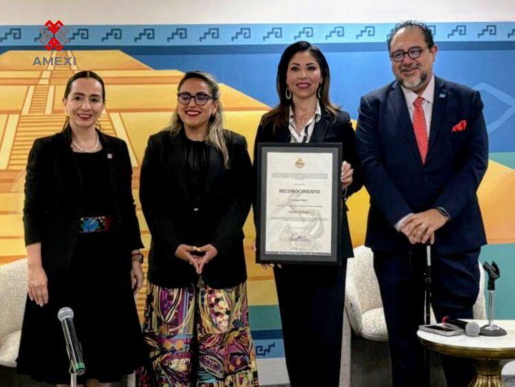 Concanaco Servytur entregó reconocimiento a Grupo Vinte por integridad empresarial.