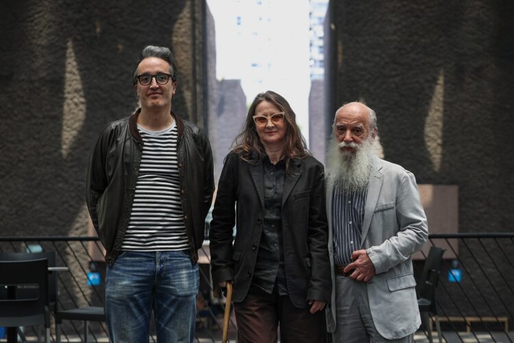 Lucrecia Martel durante la presentación de su documental Nuestra Tierra en la Cineteca Nacional de México.
