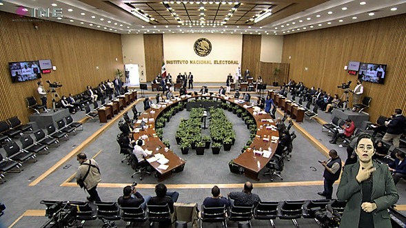 Consejo General del INE.