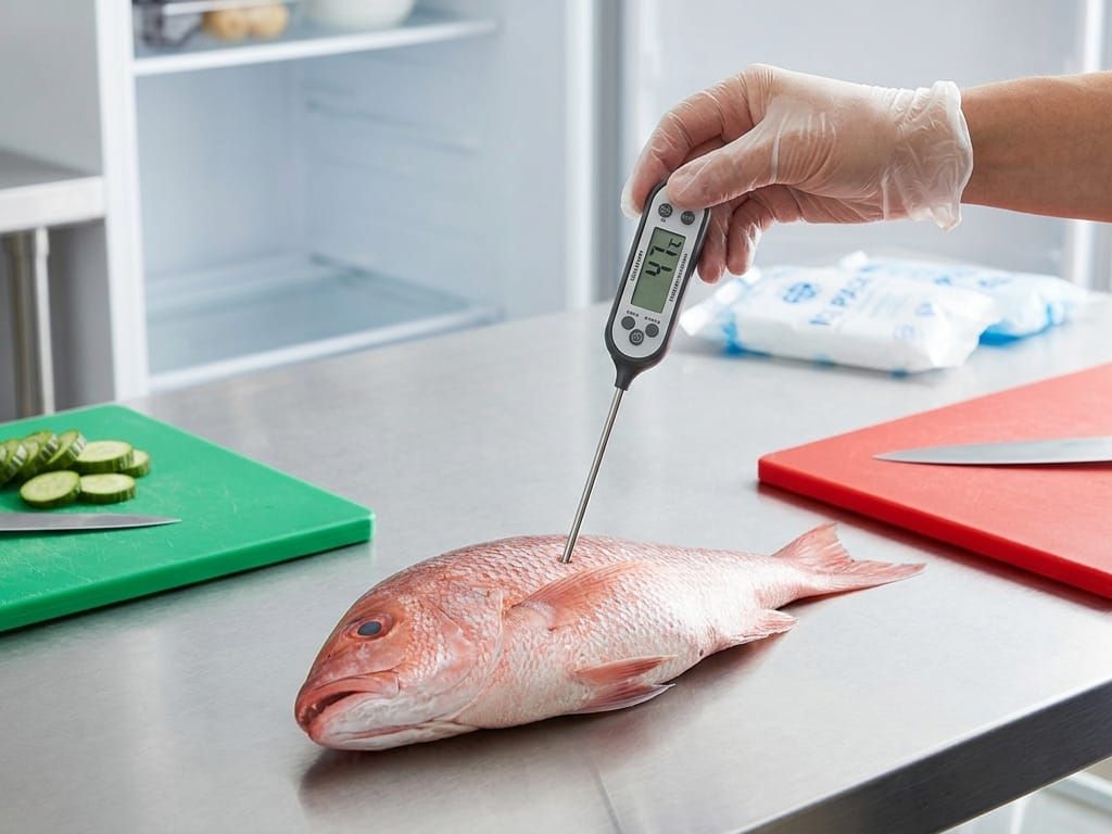 Cuidar la preparación y conservación de pescados y mariscos