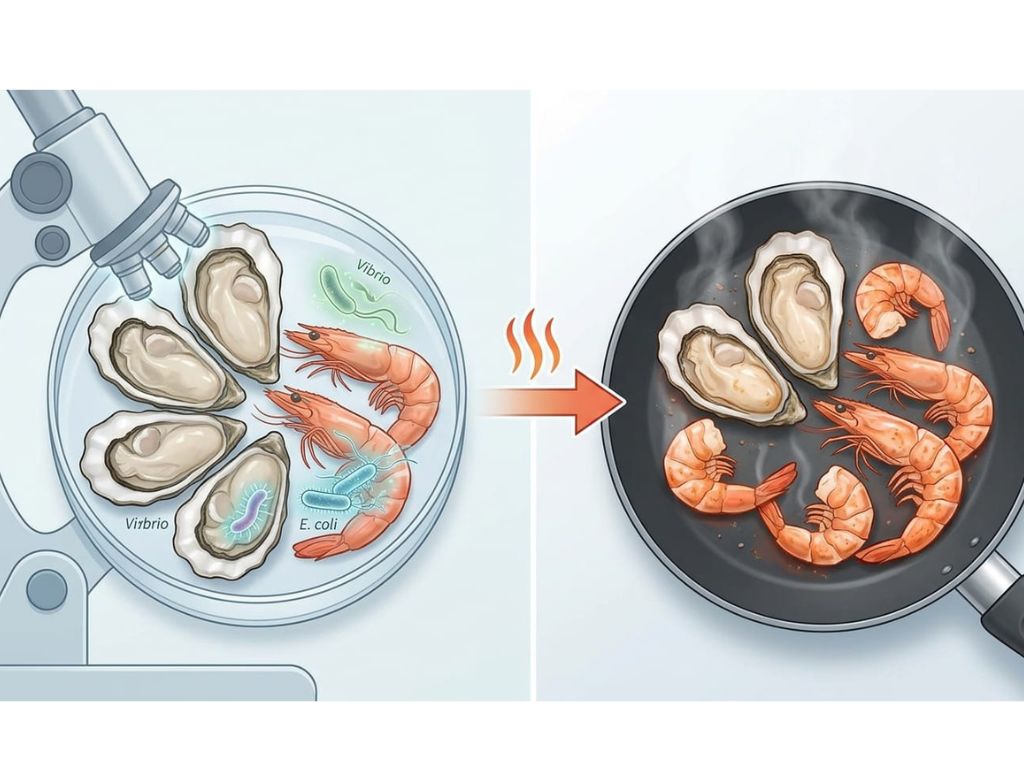 Cuidar la preparación y conservación de pescados y mariscos