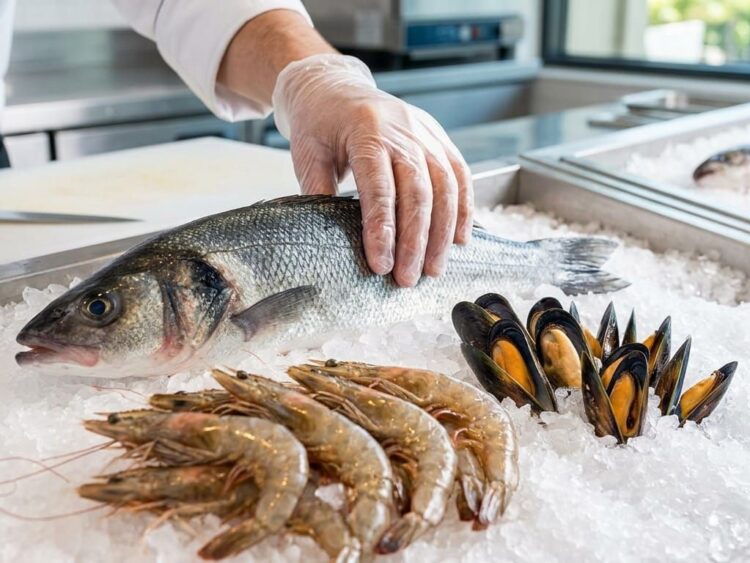 Cuidar la preparación y conservación de pescados y mariscos