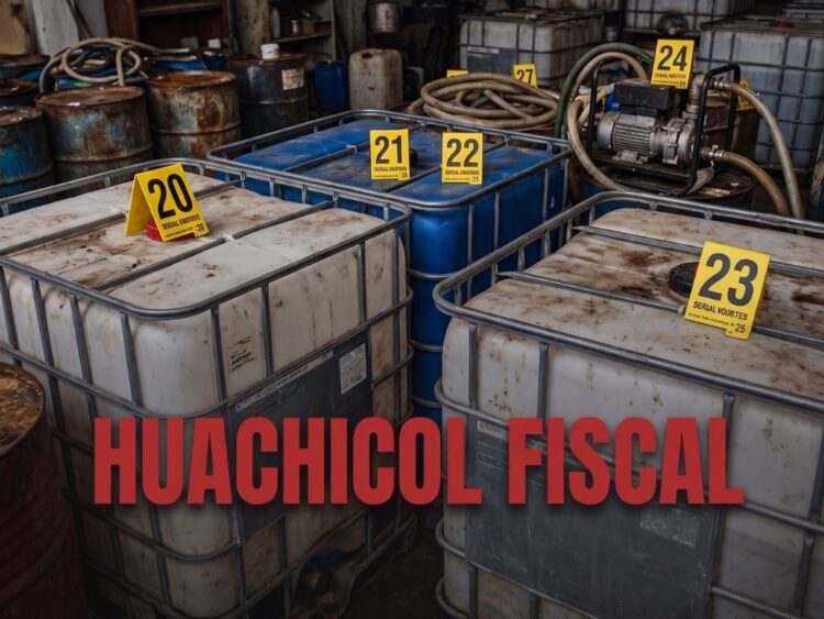 Desmantelan red de huachicol fiscal vinculada al CJNG