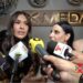 Galilea Montijo y Bárbara de Regil posan durante un evento en Ciudad de México, donde hablaron sobre críticas en redes sociales y el cuidado personal.