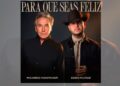 Ricardo Montaner y Edén Muñoz interpretan “Para que seas feliz” en un ambiente íntimo, reflejando la emoción de una canción sobre el amor y el desapego.