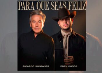 Ricardo Montaner y Edén Muñoz interpretan “Para que seas feliz” en un ambiente íntimo, reflejando la emoción de una canción sobre el amor y el desapego.