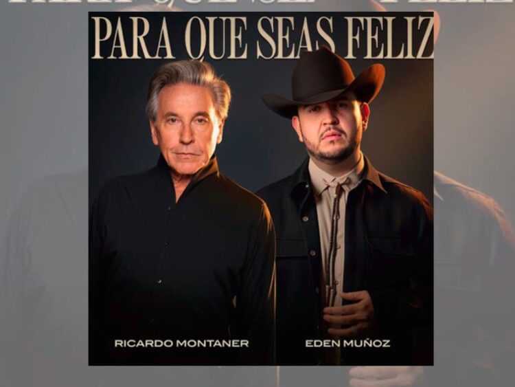 Ricardo Montaner y Edén Muñoz interpretan “Para que seas feliz” en un ambiente íntimo, reflejando la emoción de una canción sobre el amor y el desapego.