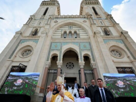 El Papa León XIV en Hipona.