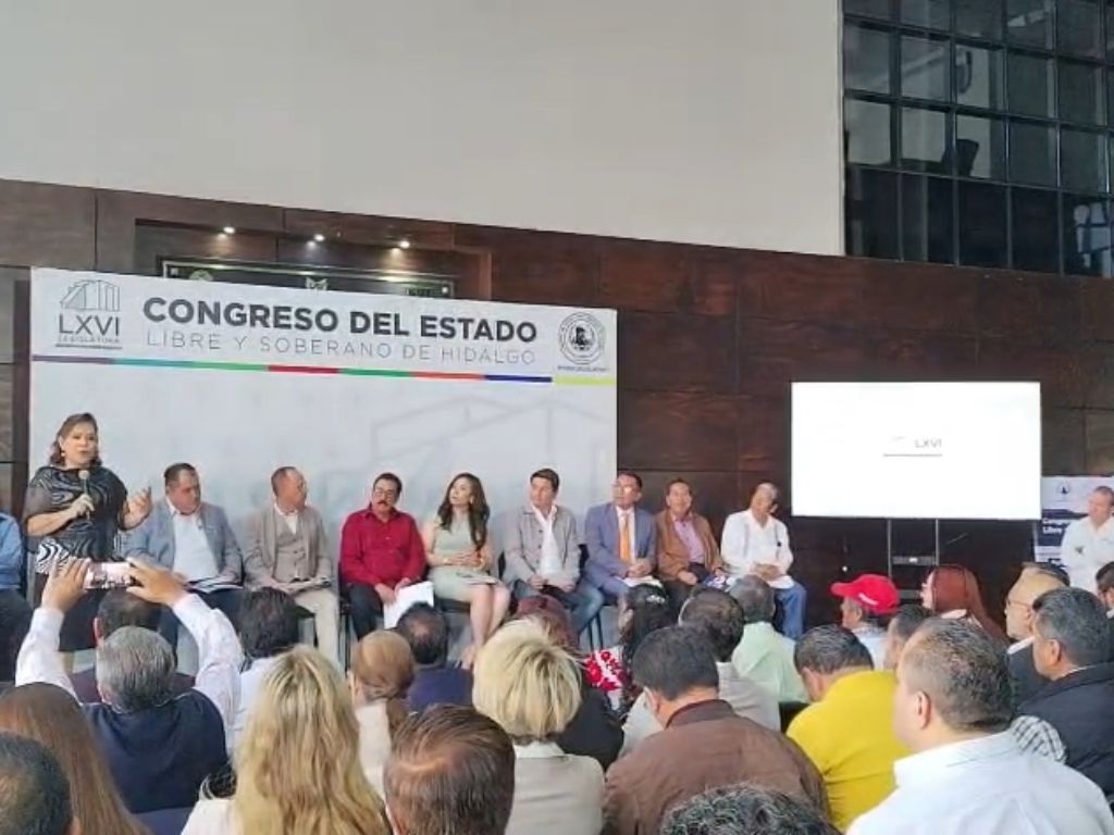 En el Foro de Cooperativas en México, efectuado en Hidalgo.