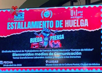 El Sindicato Nacional de Trabajadores del Servicio Postal Mexicano anunció el estallamiento a huelga el 1 de mayo