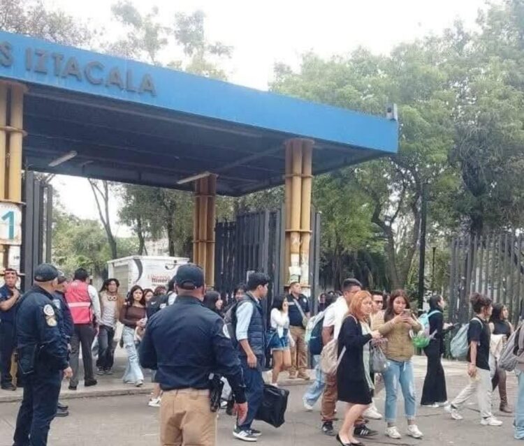 Evacúan FES Iztacala por amenaza de explosivos; tras revisión, descartan riesgos