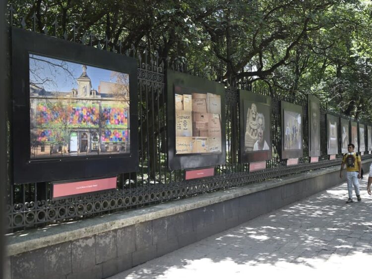 México y España inauguran la exposición “La mitad del mundo” en Chapultepec. | AMEXI/FOTO: cultura.cdmx.gob.mx