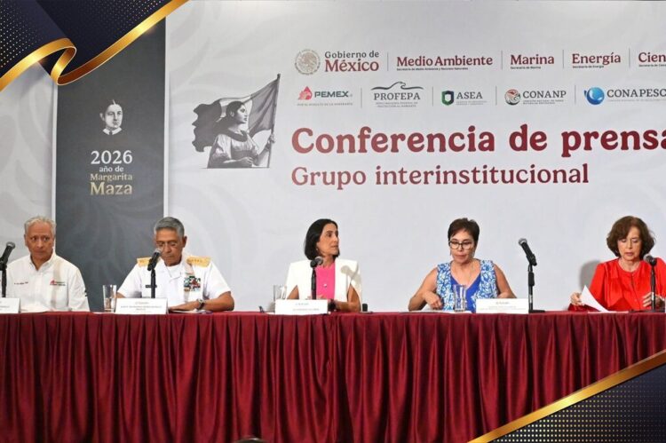 Derrame petrolero en el Golfo de México. Pemex admite ser el origen.