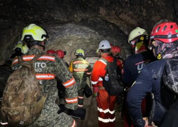 Hallan a mineros en la mina Santa Fe