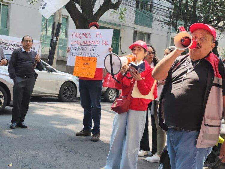 INAH retrasa firma de convenio de prestaciones con restauradores (video)