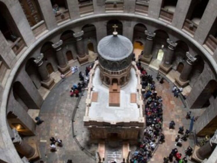 La iglesia del Santo Sepulcro es el lugar más sagrado del cristianismo. | AMEXI/FOTO: RRSS