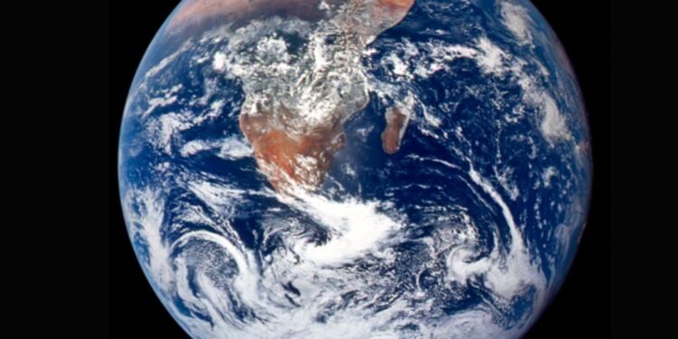 El planeta Tierra, hace 54 años