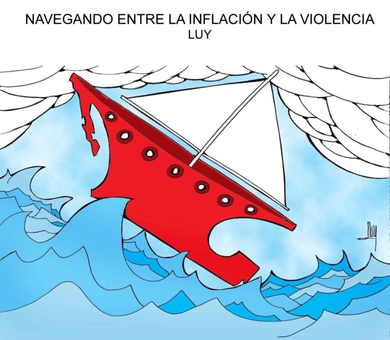 Cartón de Luy: Inflación y violencia