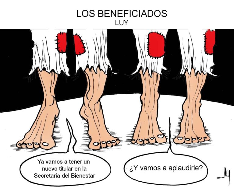 Cartón de Luy: Los beneficiados