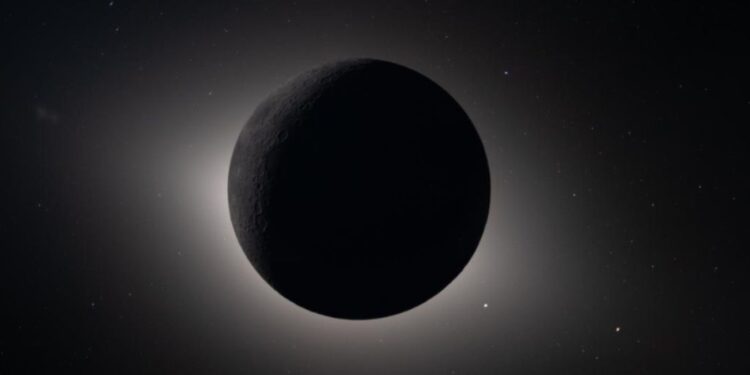 Los astronautas del Orión vieron un eclipse total,