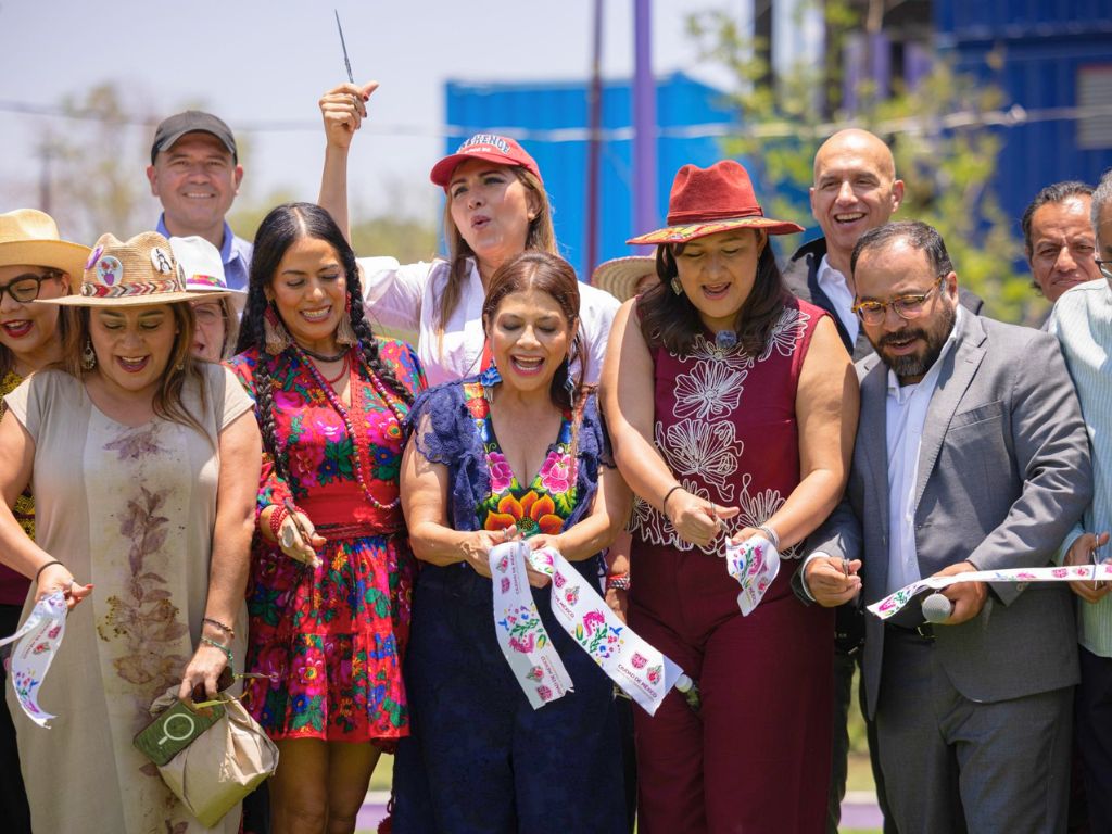 La jefa de gobierno encabezó el acto de inauguración de la nueva Utopía Ceylán, en Azcapotzalco. 