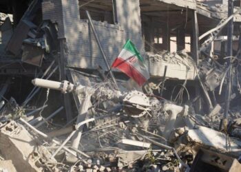 Restos de la Universidad Sharif, en Irán