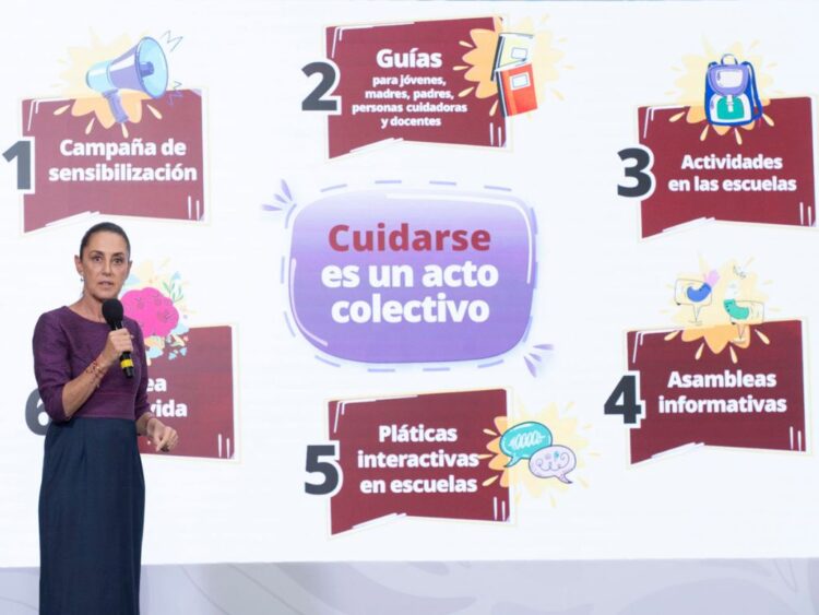 La salud mental en jóvenes es prioridad, afirmó la presidenta