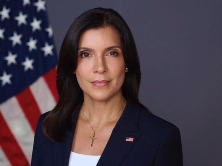 Leah Francis Campos, embajadora de Estados Unidos en república Dominicana. AMEXI Foto X