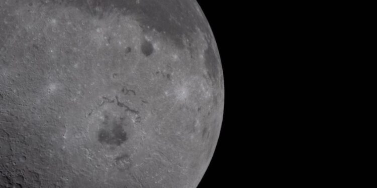 La superficie del satélite