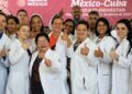 rosa blanca Médicas cubanas en México 2023. AMEXI Foto IMSS