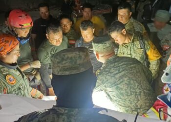 Mina Santa Fe, labores para rescatar a minero. AMEXI Foto CNPC