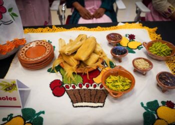 Muestra Gastronómica de Santiago de Anaya, Hidalgo. AMEXI Foto Cortesía SECTURH