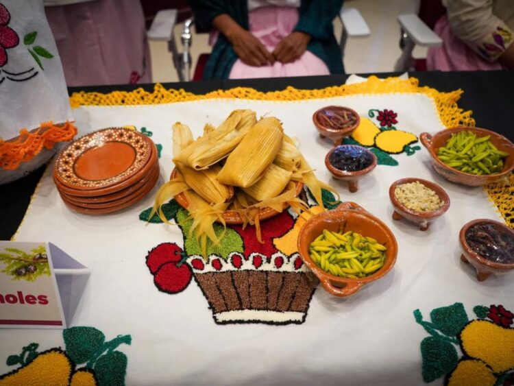 Muestra Gastronómica de Santiago de Anaya, Hidalgo. AMEXI Foto Cortesía SECTURH
