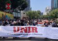 Organizaciones integrantes de UNIR marchan en la CDMX, exigen diálogo directo con la presidenta Claudia Sheinbaum, para atender demandas sociales y de justicia