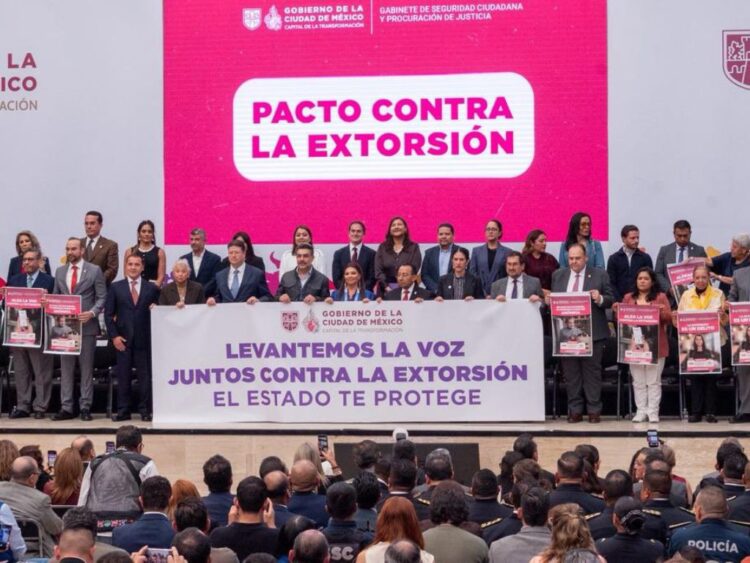 Puntos relevantes del pacto contra la extorsión CDMX
