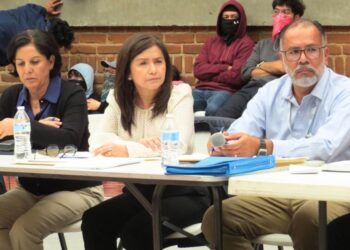 La rectora Viridiana León Hernández. Nuevo plan de seguridad en UAEM.