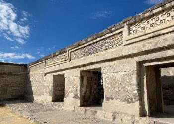 Refuerzan la seguridad en la zona arqueológica de Mitla, Oaxaca