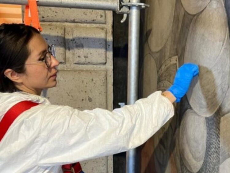 Inician trabajos de restauración en las obras emblemáticas del muralismo mexicano. | AMEXI/FOTO: cultura.gob.mx