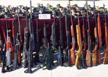 Revelan nueva ruta del tráfico ilegal de armas a México