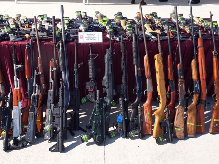 Revelan nueva ruta del tráfico ilegal de armas a México