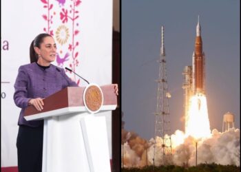 Sheinbaum cuestiona prioridades ante misión Artemis II