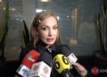 Paty Navidad habla ante medios sobre la controversia entre Laura Zapata y Kuno, destacando la importancia de asumir consecuencias por declaraciones públicas.