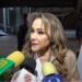 Manoella Torres declara ante medios sobre su relación con Cristian Castro y su enfoque actual en la música.