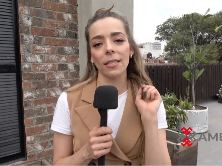 Luz Edith ofrece declaraciones a medios sobre la situación de José Ángel Bichir, a quien describe como un ser talentoso y cercano.