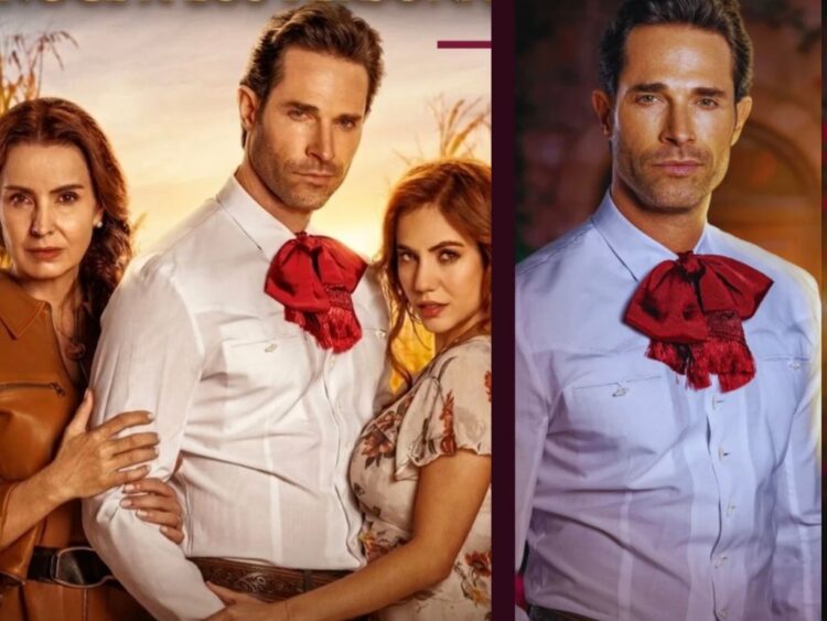 Sebastián Rulli en escena como protagonista de Mi Rival, caracterizado como jinete en una trama de drama y romance ambientada en una hacienda.