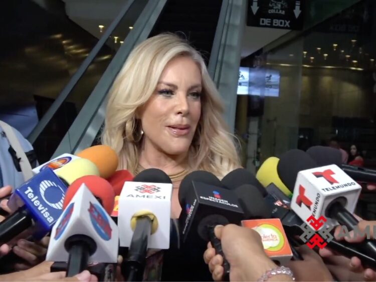 Lorena Herrera habla ante medios y lanza un reto económico a Facundo por declaraciones polémicas sobre su identidad.