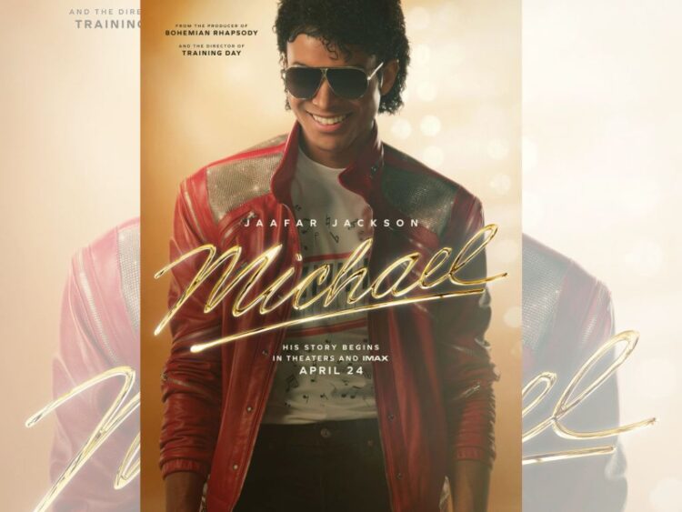 Jaafar Jackson interpreta a Michael Jackson en la película Michael durante escenas del biopic musical.