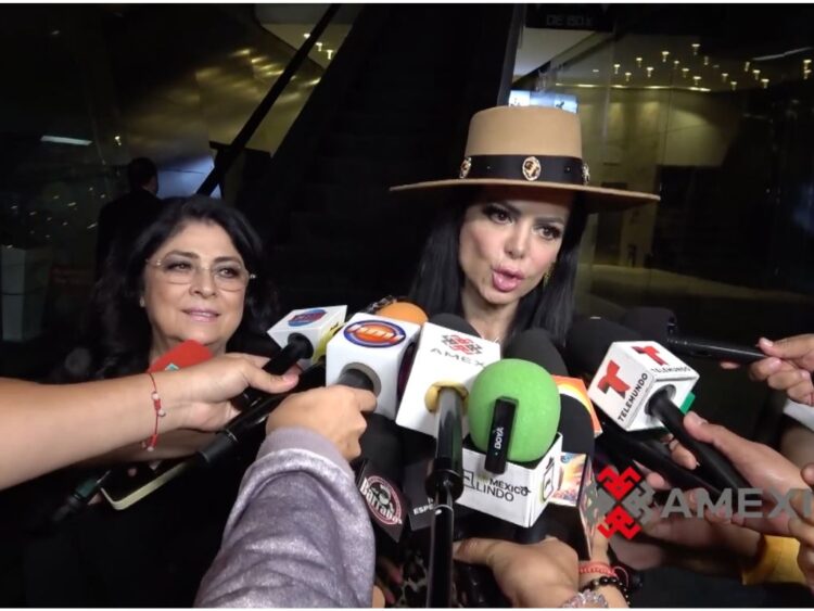 Maribel Guardia declara ante medios que reza por Imelda y busca bienestar para su familia tras momentos difíciles.